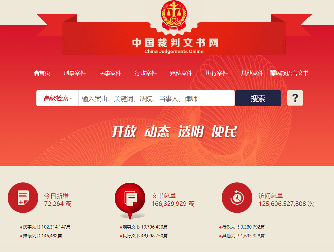 中国裁判文书网